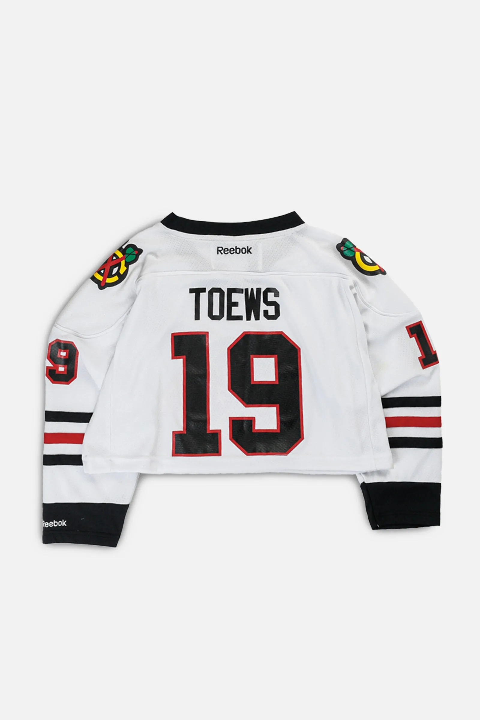 Rework Crop Chicago Blackhawks NHL Jersey - S