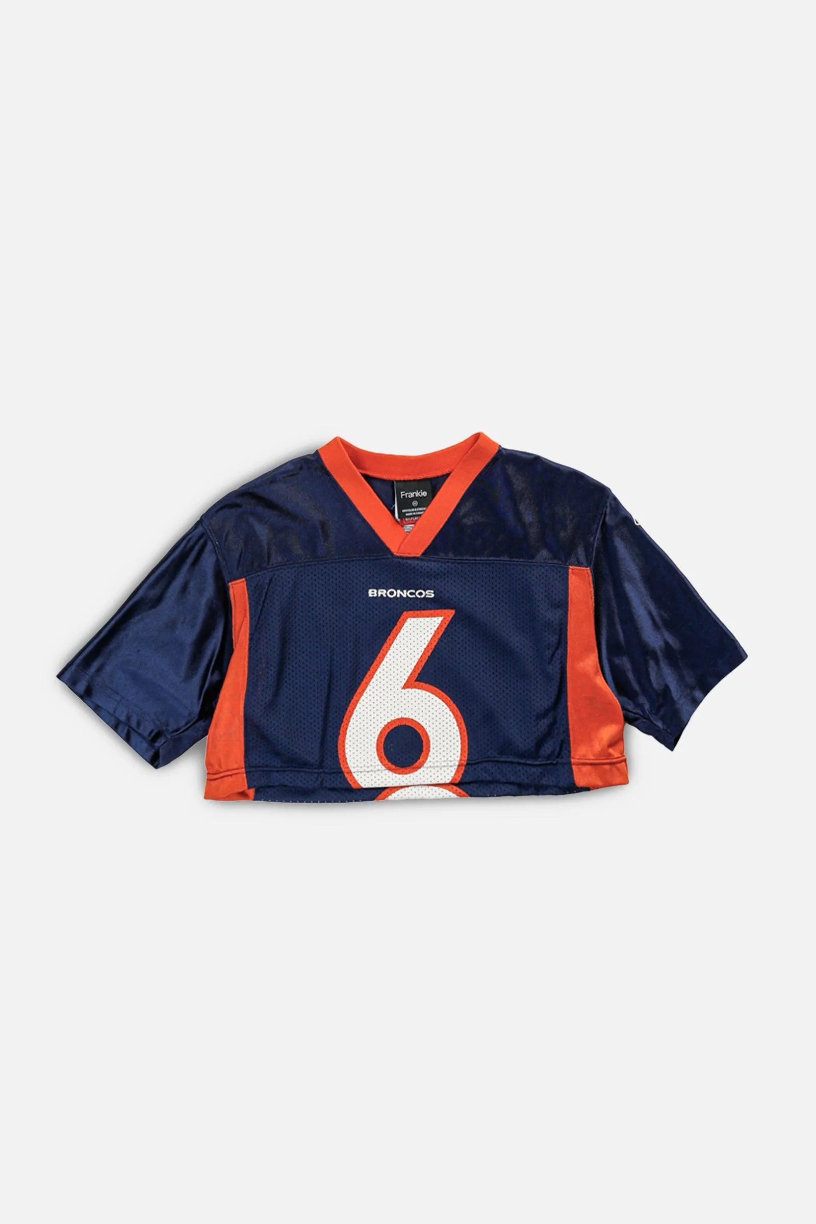 Rework Crop Denver Broncos NFL Jersey - XS