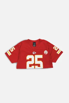 Rework Crop Kansas City Chiefs NFL Jersey - M