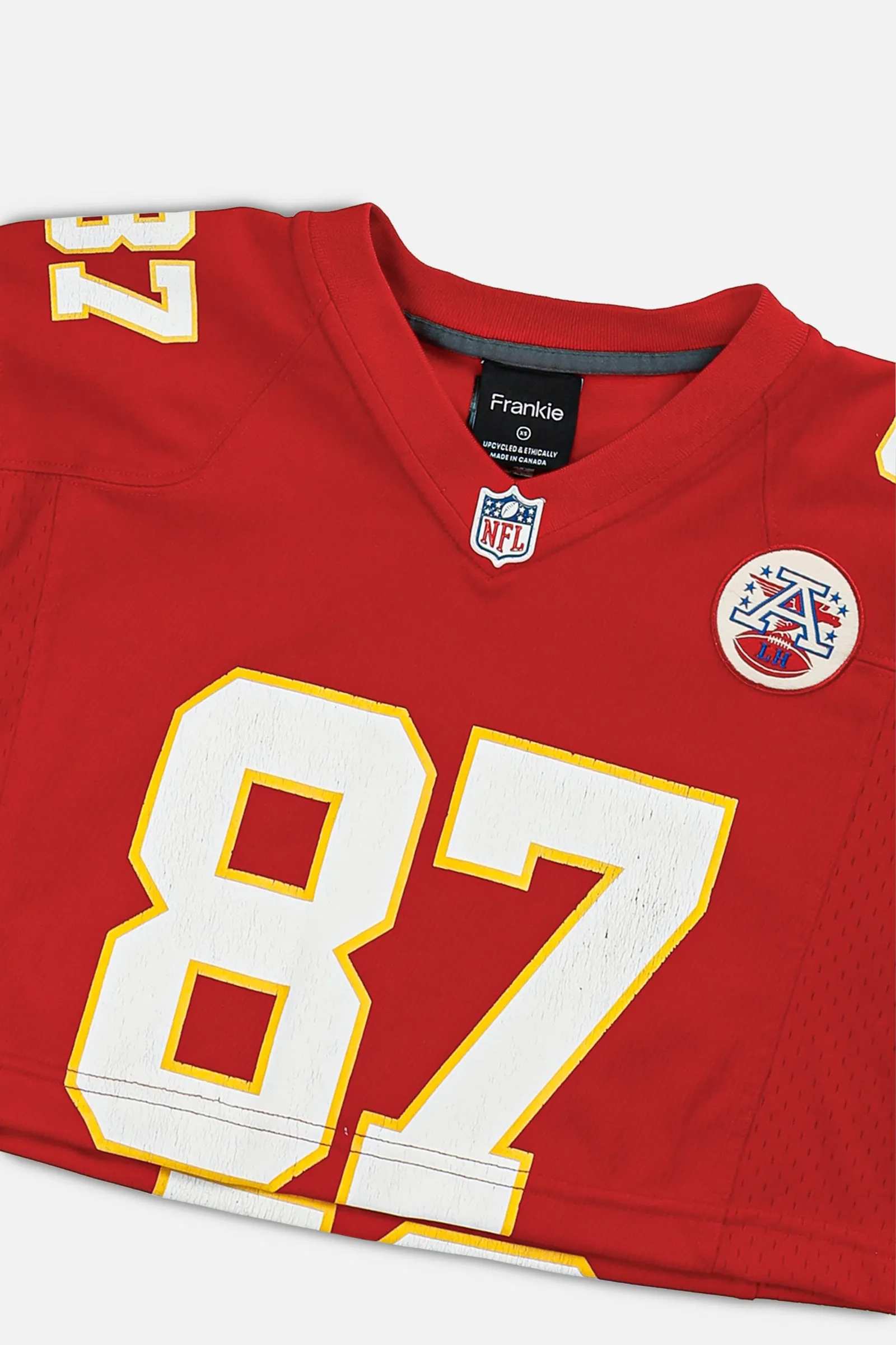 Rework Crop Travis Kelce NFL Jersey - XS