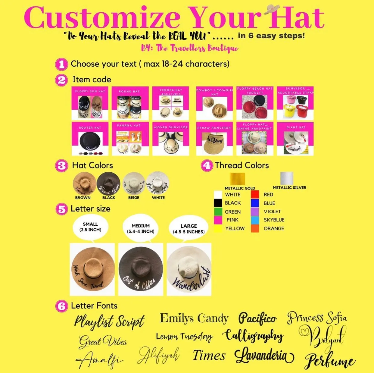 Safari Hat - CUSTOMIZE ME