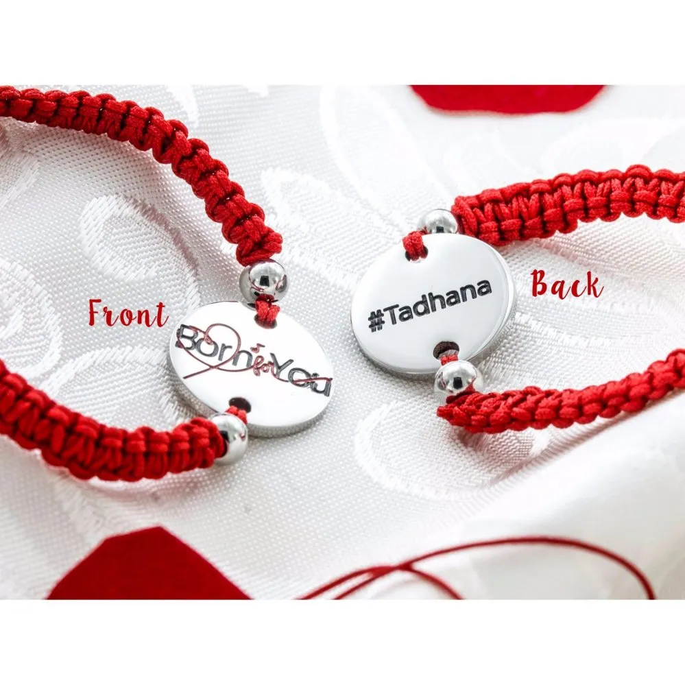 Silverworks Lucky Red String Friendship Bracelet