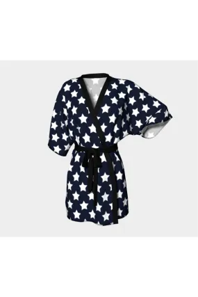 Starry Nightie Kimono Robe