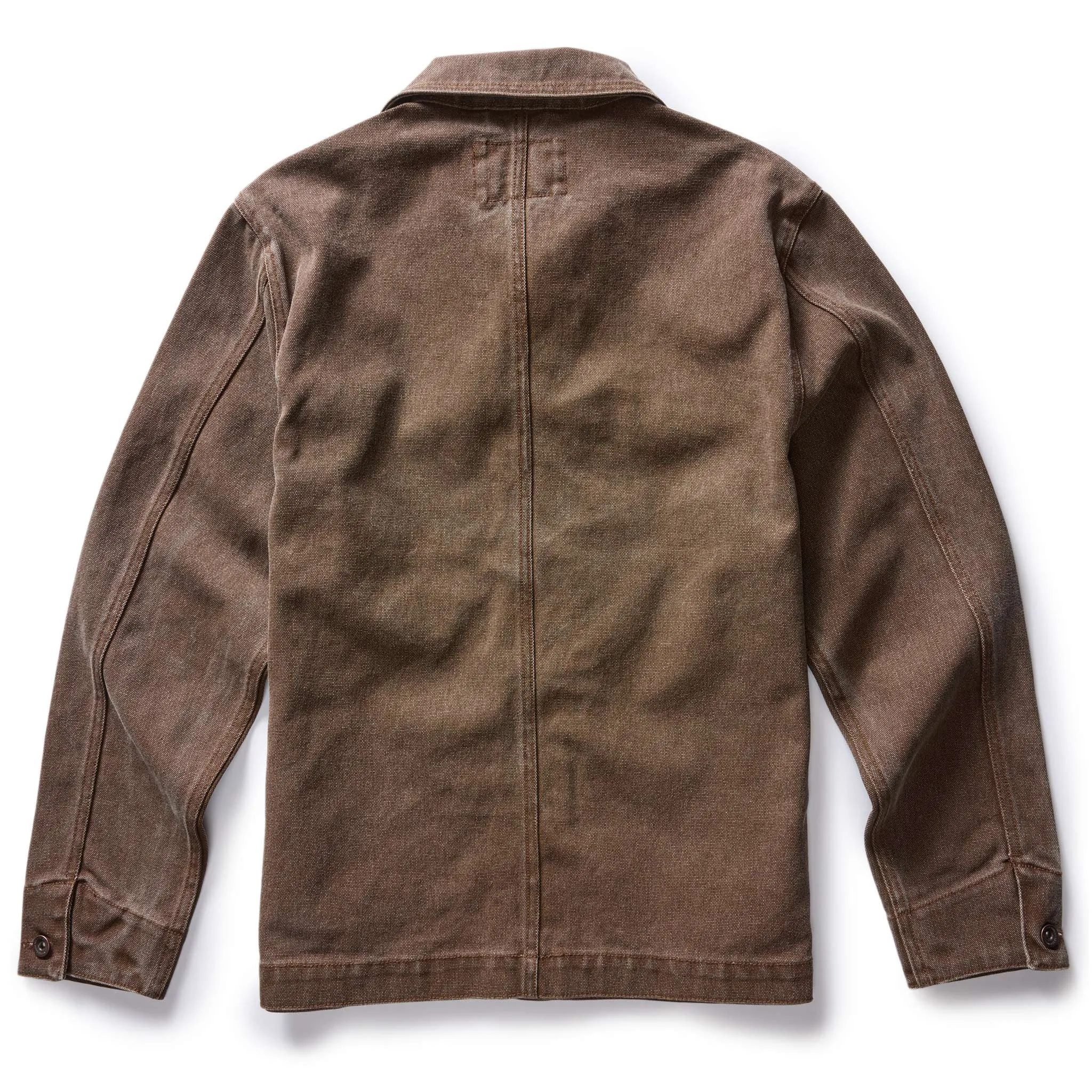 The Longshore Jacket in Aged Penny Chipped Canvas