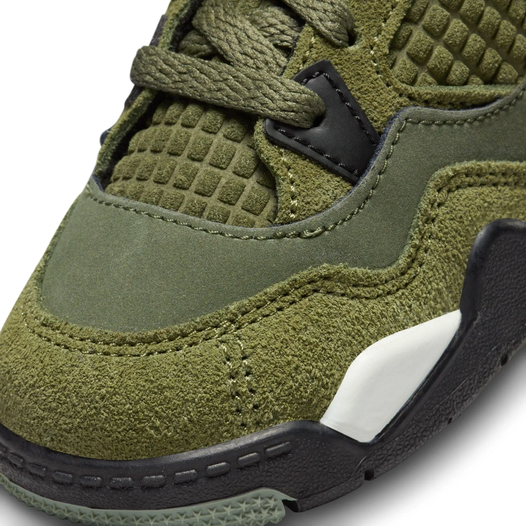 Toddlers' Air Jordan 4 Retro SE Craft 'Medium Olive'