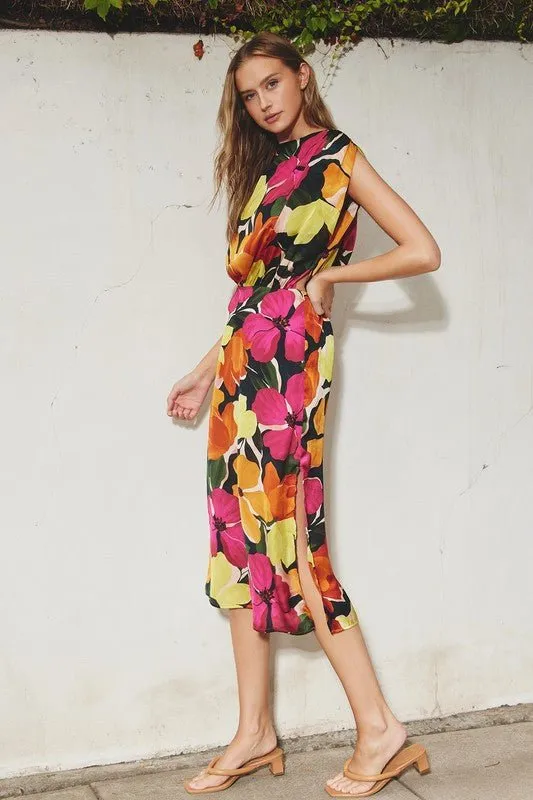 Tropical Burst Dress