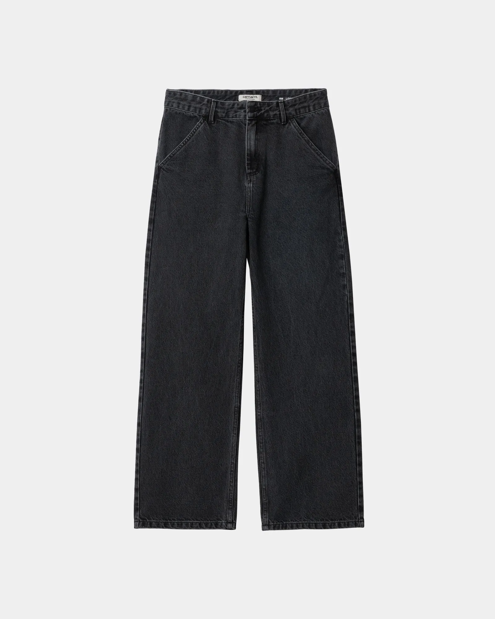 Women's Simple Pant - Denim | Black (heavy stone wash)